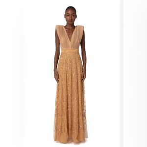 Elisabetta Franchi red carpet dress